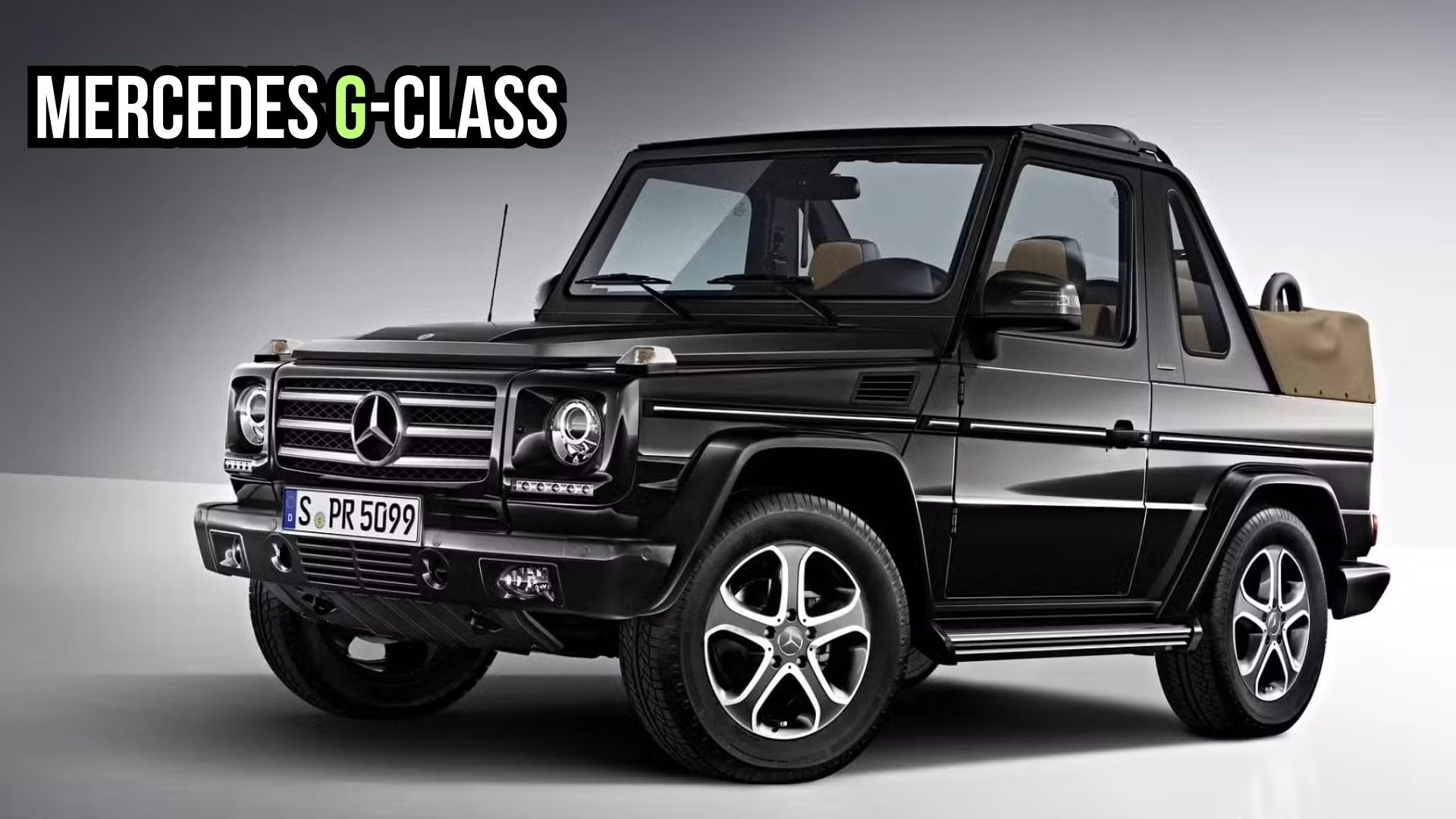 Mercedes G-Class Cabriolet Revival: Four-Door Luxury SUV Goes Open-Top