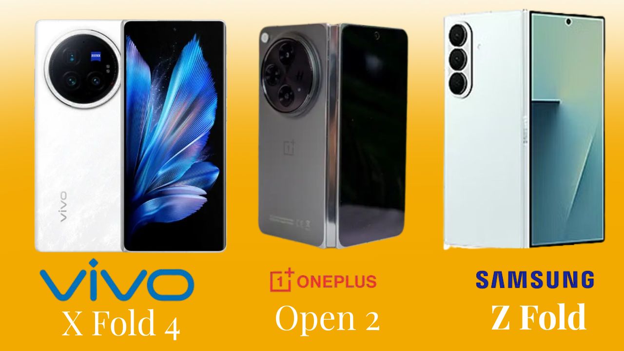 Top Foldable Phones of 2025: Samsung Z Fold 7 vs OnePlus Open 2 vs Vivo X Fold 4 – Full Review